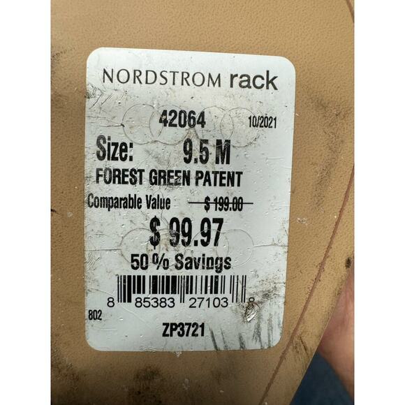 ZAC Zac Posen Black Heeled Boots with Gold Detail - Picture 11 of 14